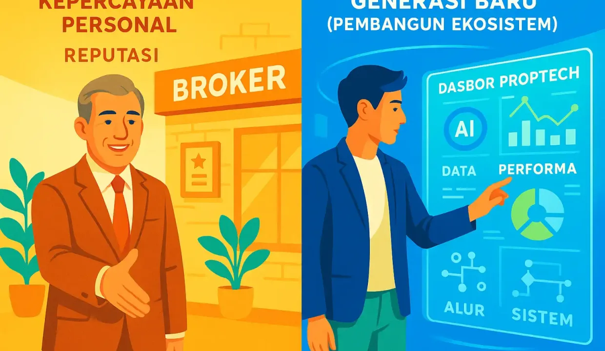 Evolusi Broker Properti Dari Agen ke Proptech Global