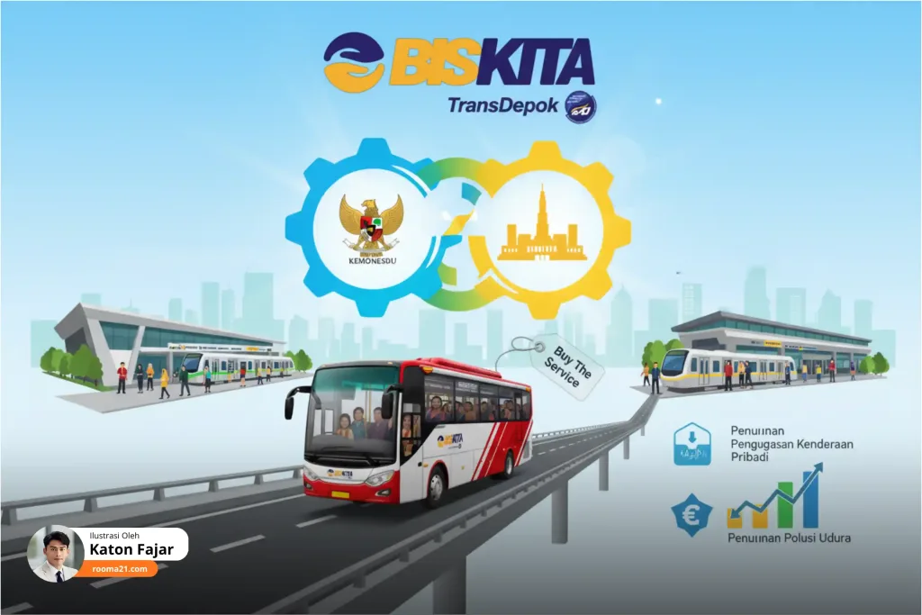 Lupakan Macet! Ini Rute Biskita TransDepok yang Terhubung Langsung ke LRT Harjamukti (1)-new