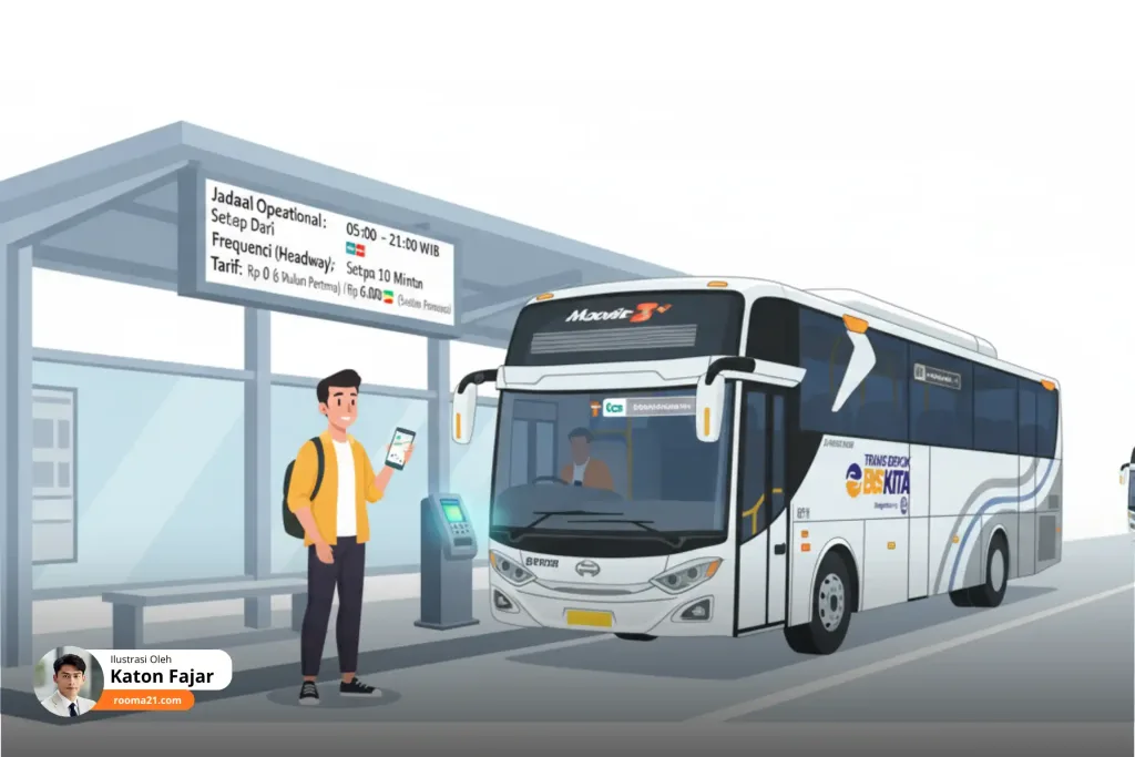 Lupakan Macet! Ini Rute Biskita TransDepok yang Terhubung Langsung ke LRT Harjamukti (1)-new