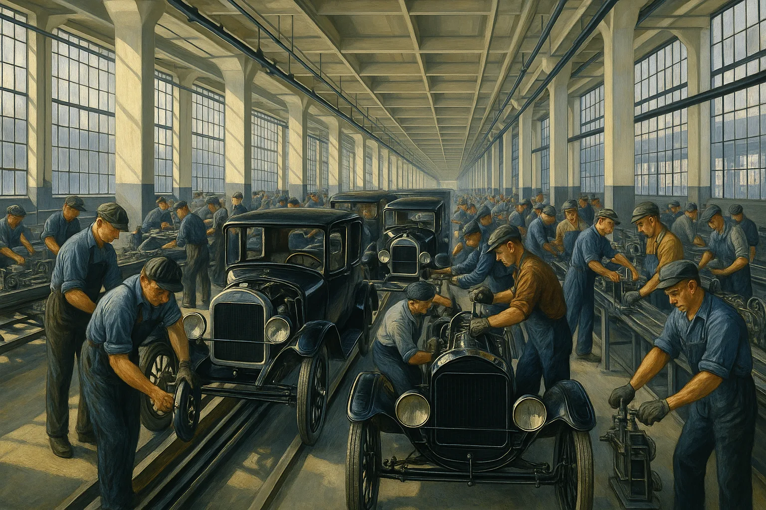 Revolusi Industri 2.0: Era Listrik, Baja &amp; Produksi Massal