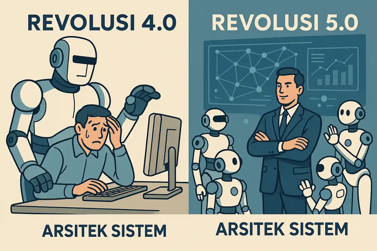 Revolusi Industri 5.0: Era Sinergi Manusia dan Mesin Cerdas