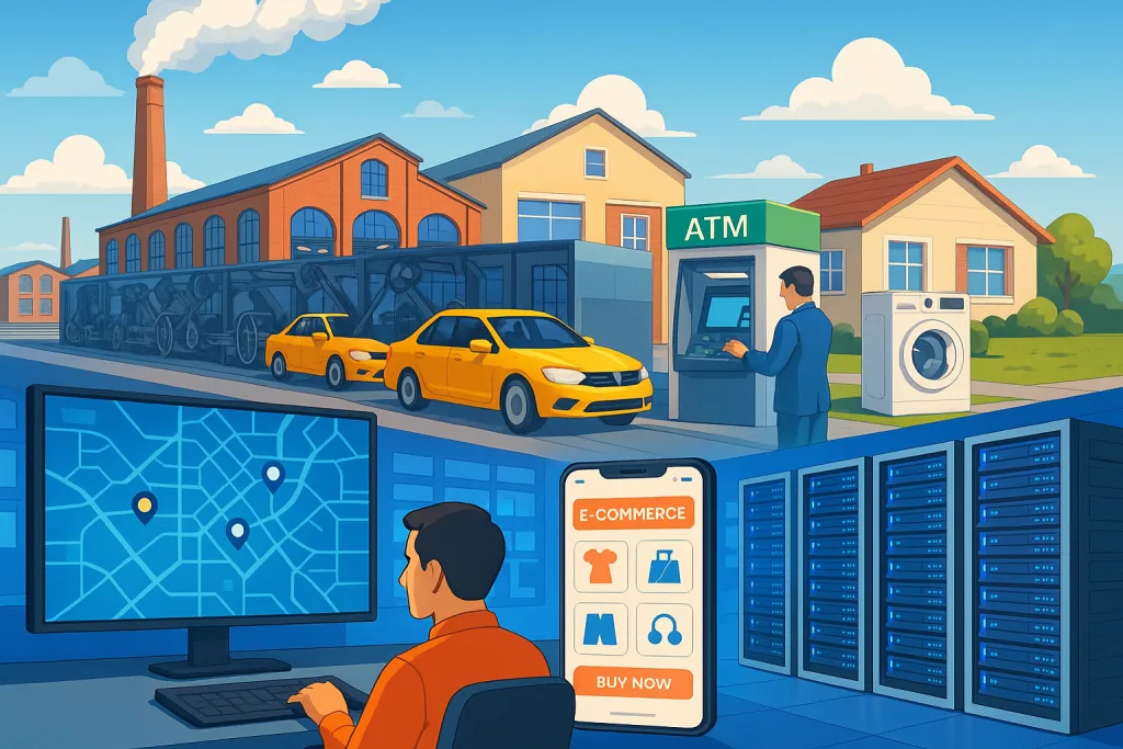 Ilustrasi berlapis tentang tren kebutuhan automation dari masa ke masa yang mendorong lahirnya Agentic AI.