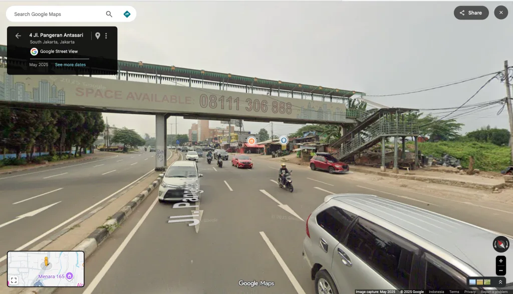 Langka! Tanah 2.000 m² di Jl. Pangeran Antasari, Cipete, Jakarta Selatan. Frontage oke, akses MRT & Simatupang. Cocok komersial/hunian. Nego, dokumen lengkap.