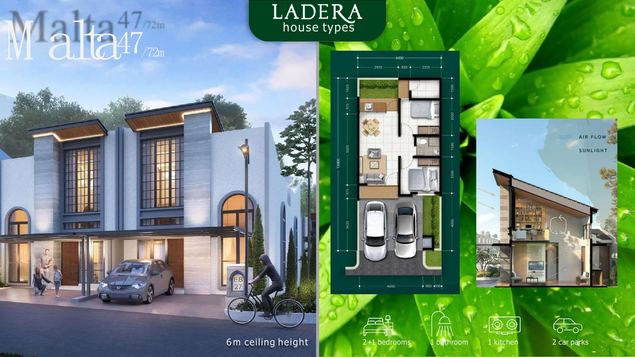 Rumah Di Grand Duta City | Parung | Bogor | Ladera (Malta)