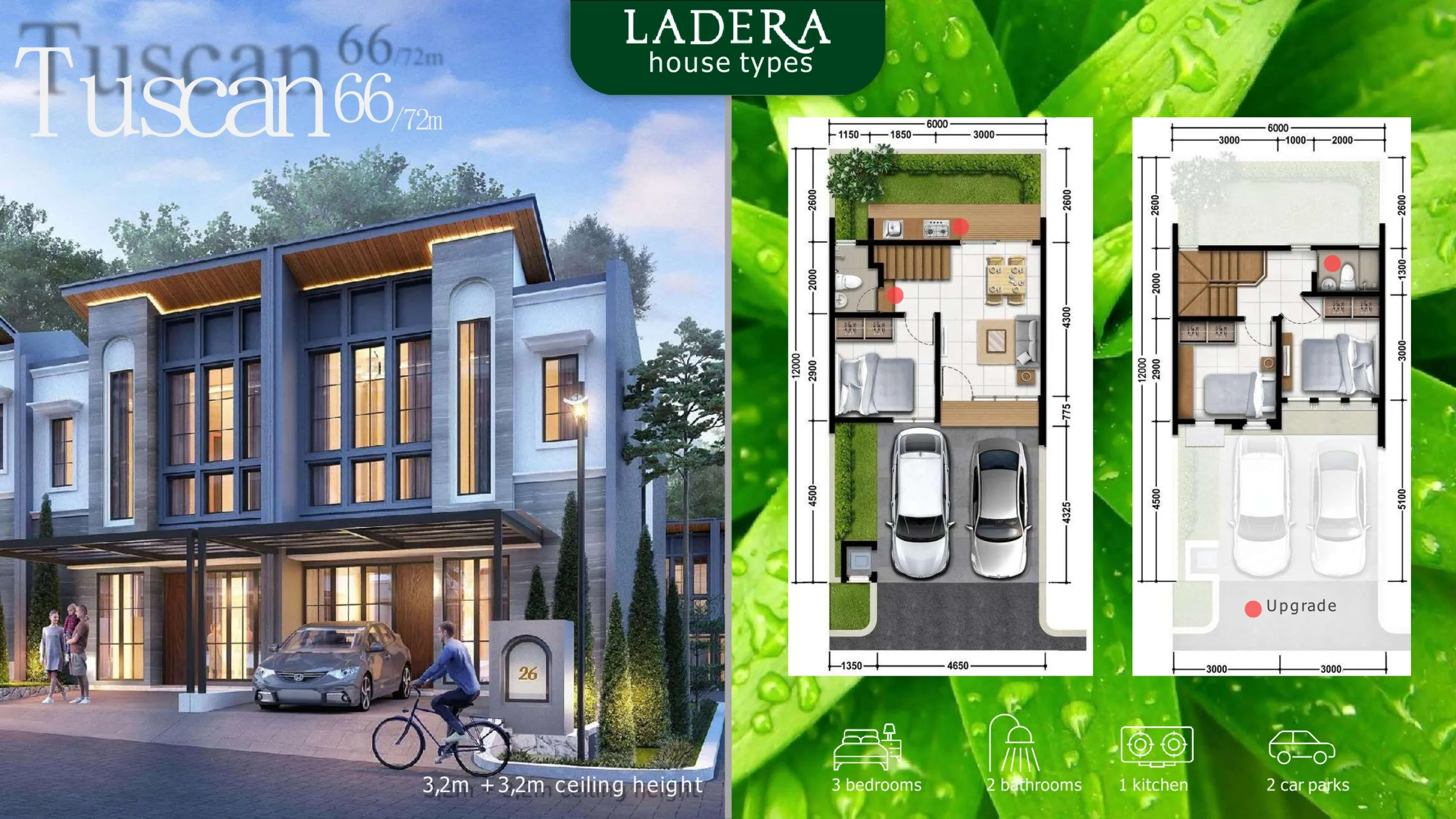 Rumah Di Grand Duta City | Parung | Bogor | Ladera (Tuscan)