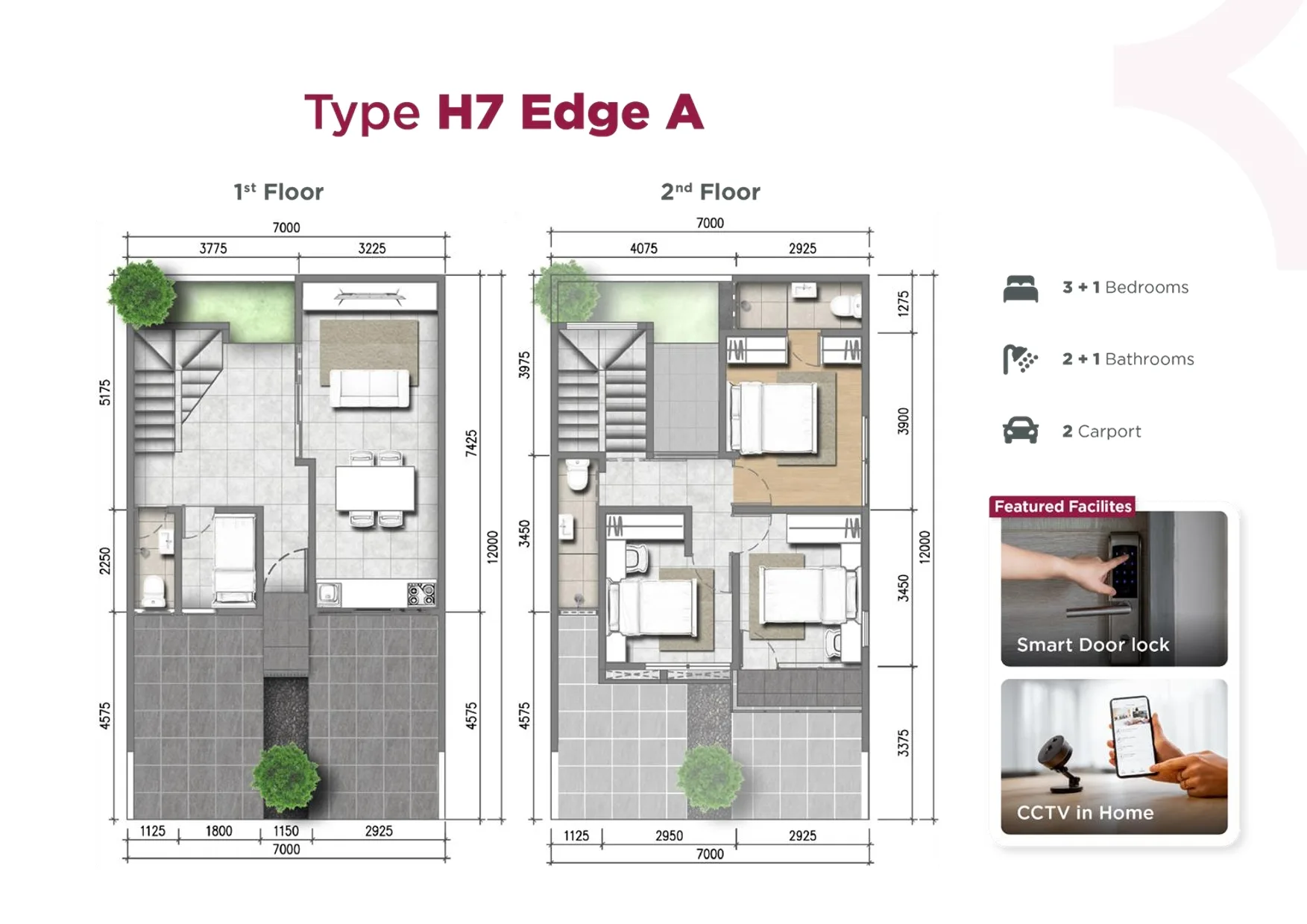 Rumah di Cluster Hoshi | Kota Harapan Indah | Bekasi - foto 8