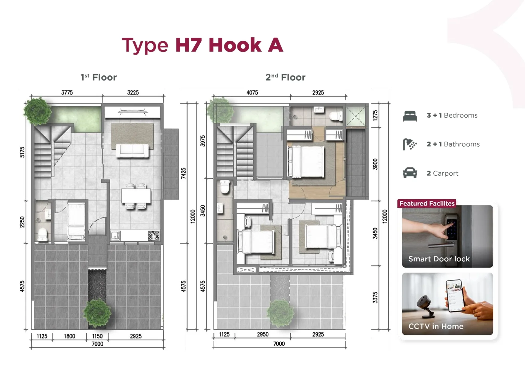 Rumah di Cluster Hoshi | Kota Harapan Indah | Bekasi - foto 10