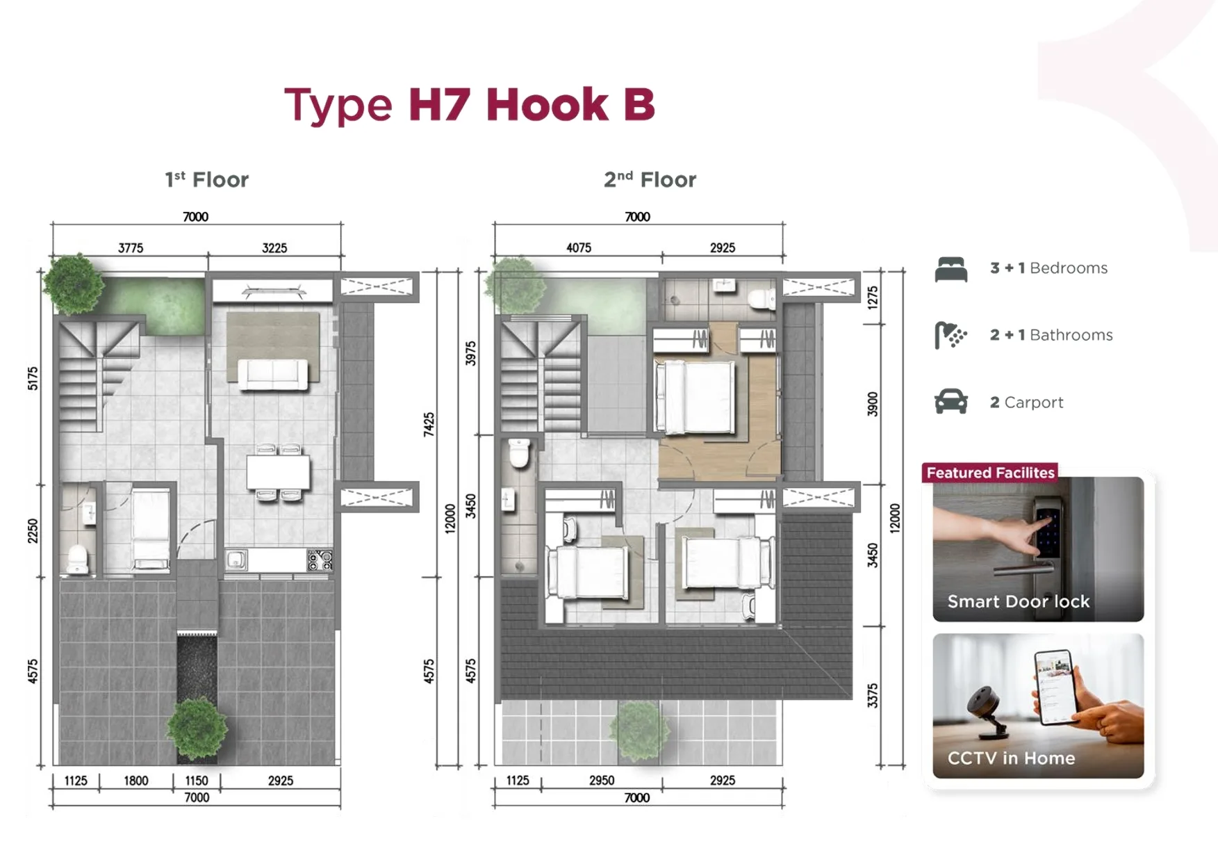 Rumah di Cluster Hoshi | Kota Harapan Indah | Bekasi - foto 14