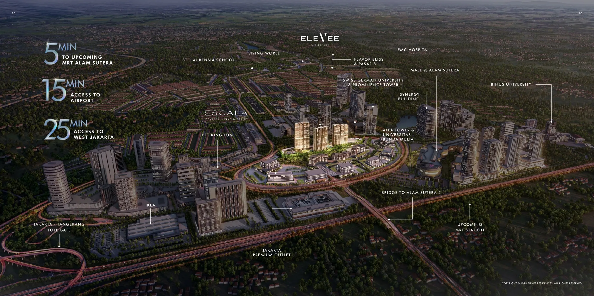 Apartemen Elevee Residences | Alam Sutera | Tangerang