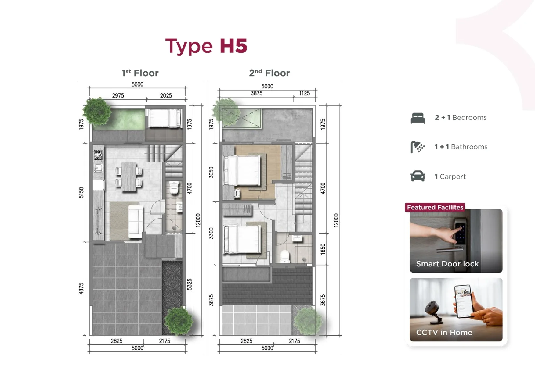 Rumah di Cluster Hoshi | Kota Harapan Indah | Bekasi - foto 4