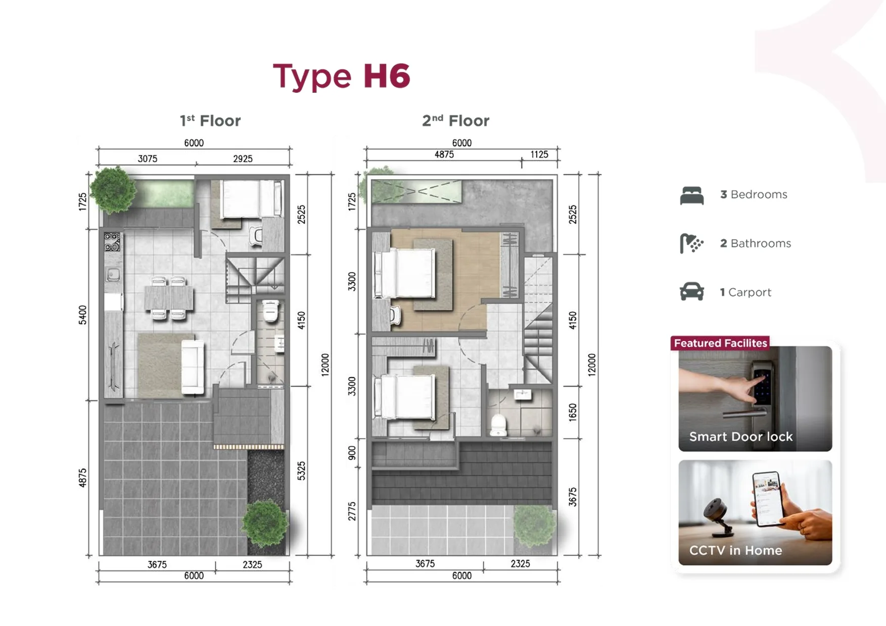 Rumah di Cluster Hoshi | Kota Harapan Indah | Bekasi - foto 6