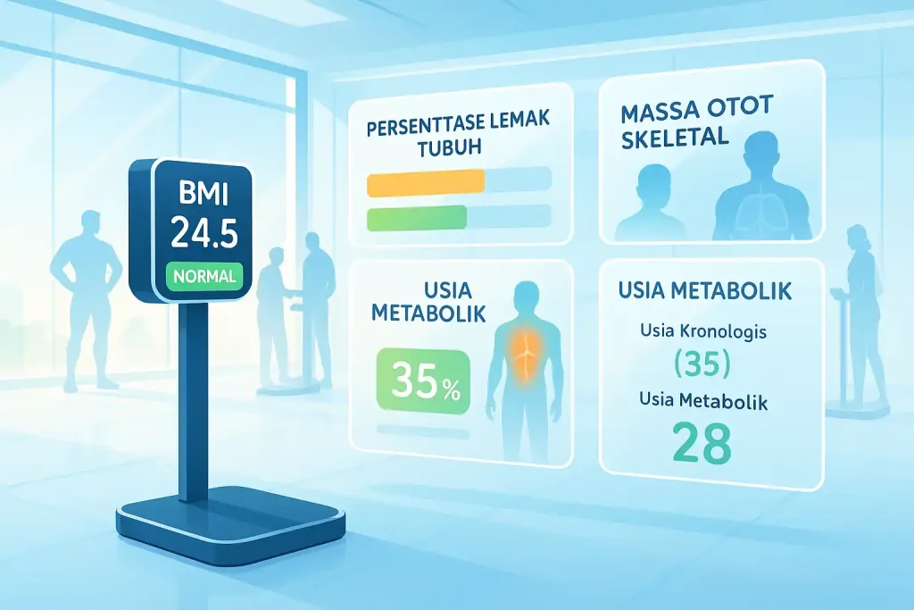 Ilustrasi Body Mass Index (BMI) Indikator Cepat yang Tidak Selalu Tepat lebak dan otot