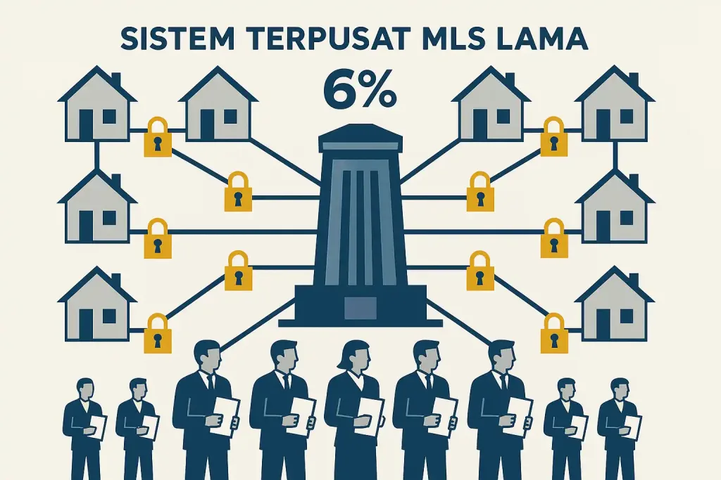 Broker Properti dan MLS Dari Monopoli Data ke Pasar Bebas di Amerika Serikat