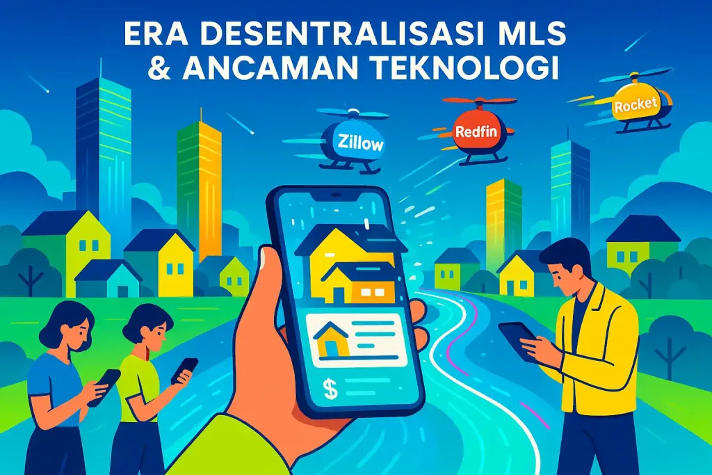 Broker Properti dan MLS Dari Monopoli Data ke Pasar Bebas di Amerika Serikat