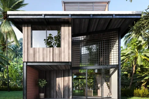 Beli Villa Di Ubud Bali Villa the Cube Villa Dijual Dengan 3br Modern  Rooftop  Pool 45m2 Lokasi Prime  Investasi Profit 102+ Harga Usd 400000  Rooma21com
