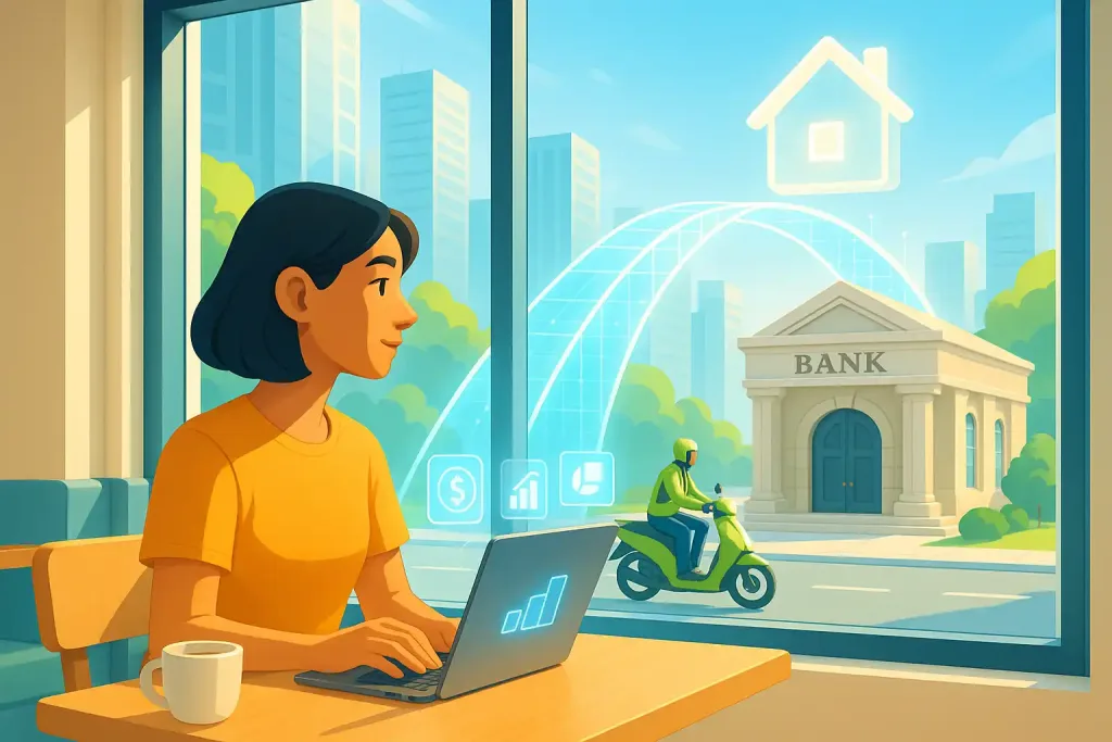 Merger Grab-GoTo: KPR Gig Economy & Ancaman Fintech Mortgage bank digital