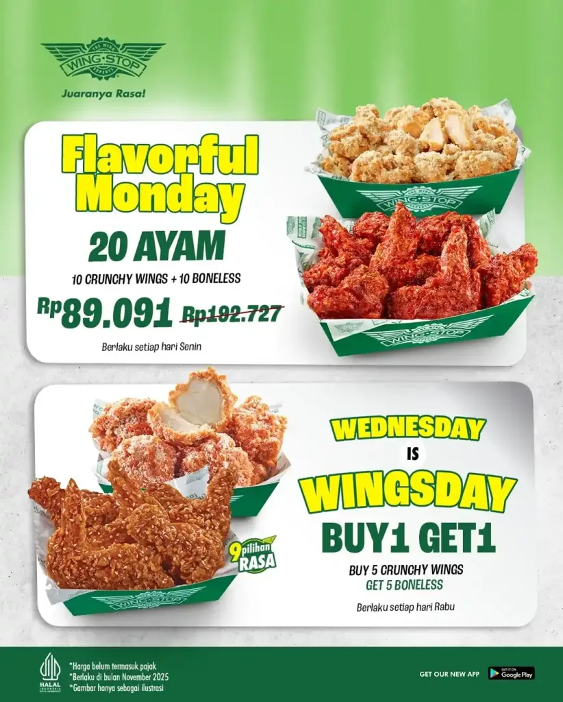 Panduan lengkap kuliner & promo di Botani Square Bogor. Cek tenant (Wingstop, Imperial Kitchen, Dapur Solo) dan jajanan ready-to-eat di AEON Supermarket.