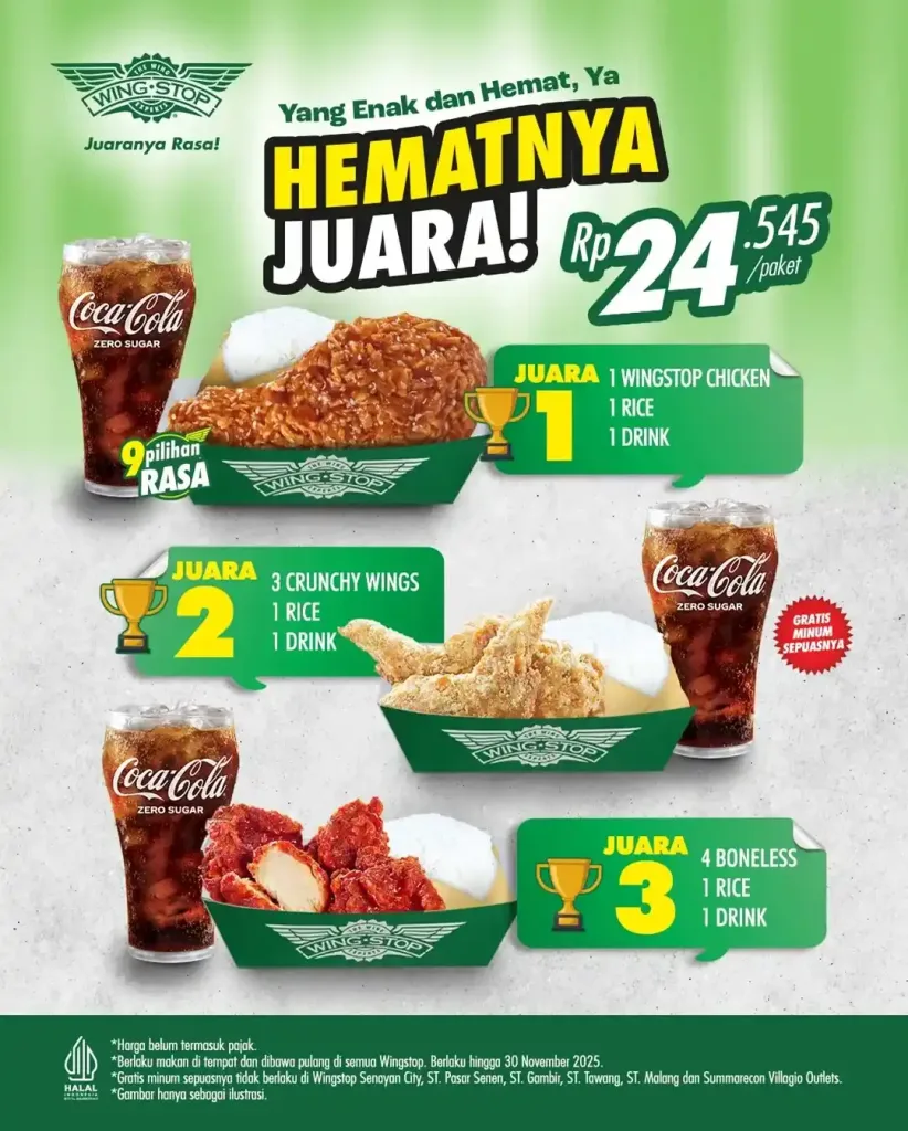 Panduan lengkap kuliner & promo di Botani Square Bogor. Cek tenant (Wingstop, Imperial Kitchen, Dapur Solo) dan jajanan ready-to-eat di AEON Supermarket.