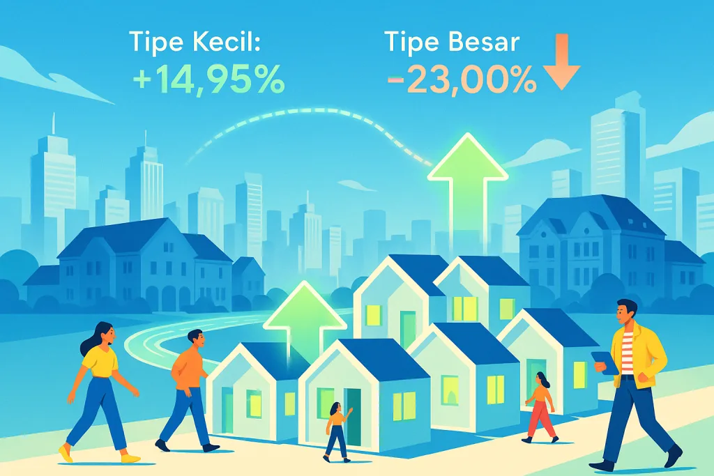 Survei BI 2025: Rumah Besar Anjlok 23%, Pasar Dikuasai Gen Z properti