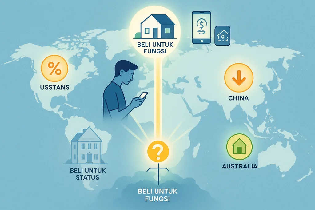 Survei BI 2025: Rumah Besar Anjlok 23%, Pasar Dikuasai Gen Z properti
