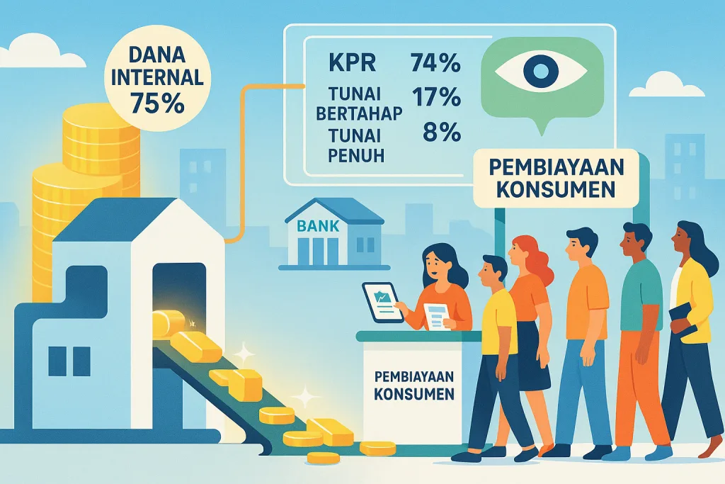 Survei BI 2025: Rumah Besar Anjlok 23%, Pasar Dikuasai Gen Z properti