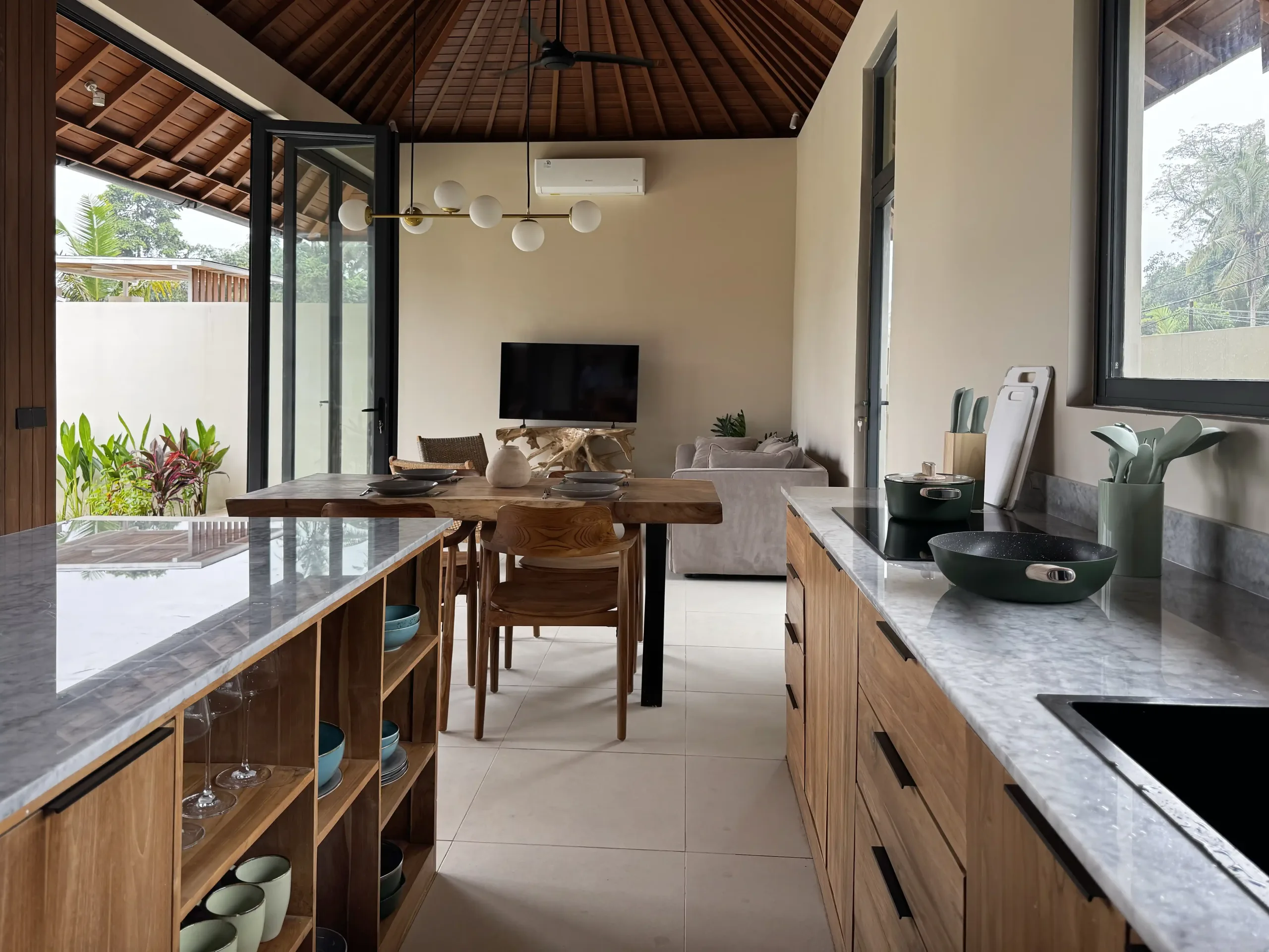 Villa Premium di Green View Village | Ubud | Bali | Pemandangan Sawah - foto 8