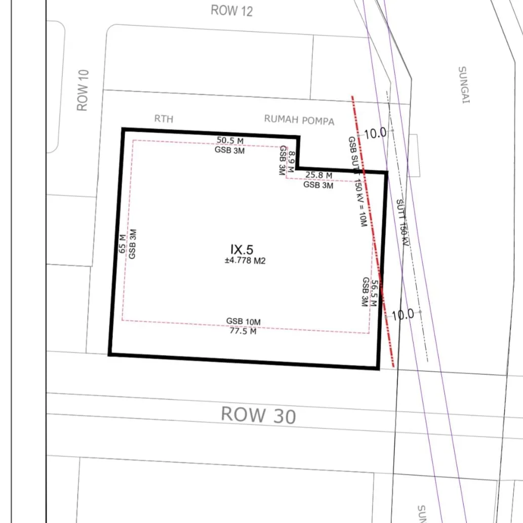 Kavling Komersial di Kota Harapan Indah, Bekasi, 4.624 m² - foto 3