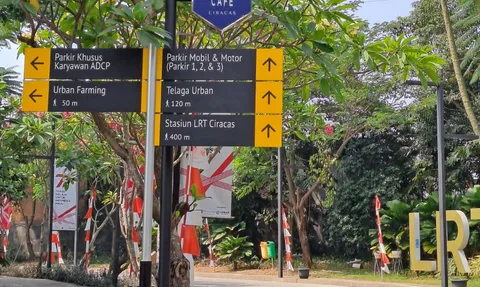 Panduan Parkir Stasiun LRT Ciracas (Tarif &amp; Lokasi Resmi)
