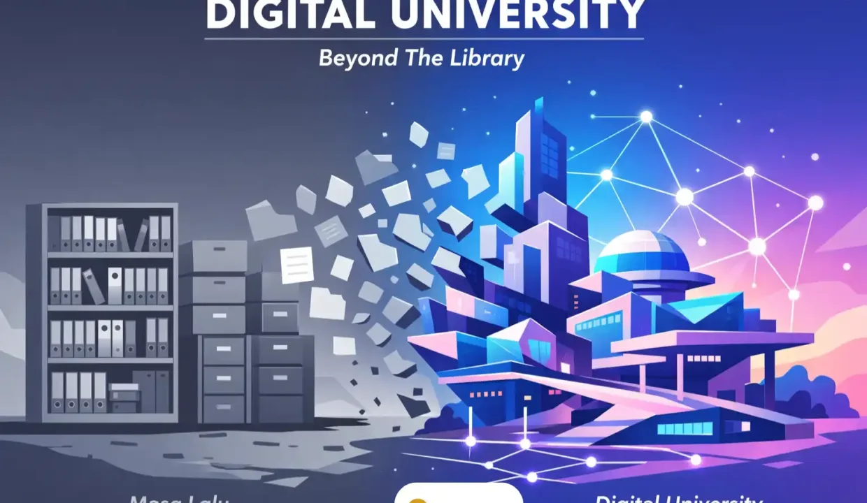 10 Evolusi Digital Library Mengapa Platform Pengetahuan Mulai Berubah Menjadi Digital University 3 new  Rooma21com