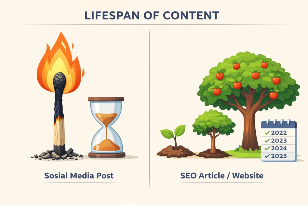Ada yang Berubah di Sosial Media Kenapa Banyak Orang Balik Bahas SEO, Website, dan Traffic Organik (3)