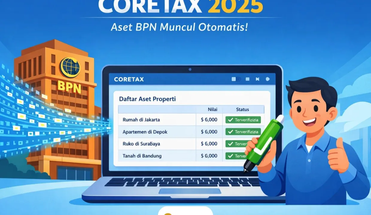 Aset Properti Muncul Otomatis Di Coretax Mengenal Fitur Pre populated Data  Integrasi Bpn 3  Rooma21com