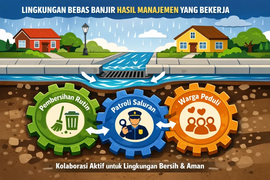 Banjir Jakarta Selatan Tak Seragam Ini Kawasan Aman & Siap (3)