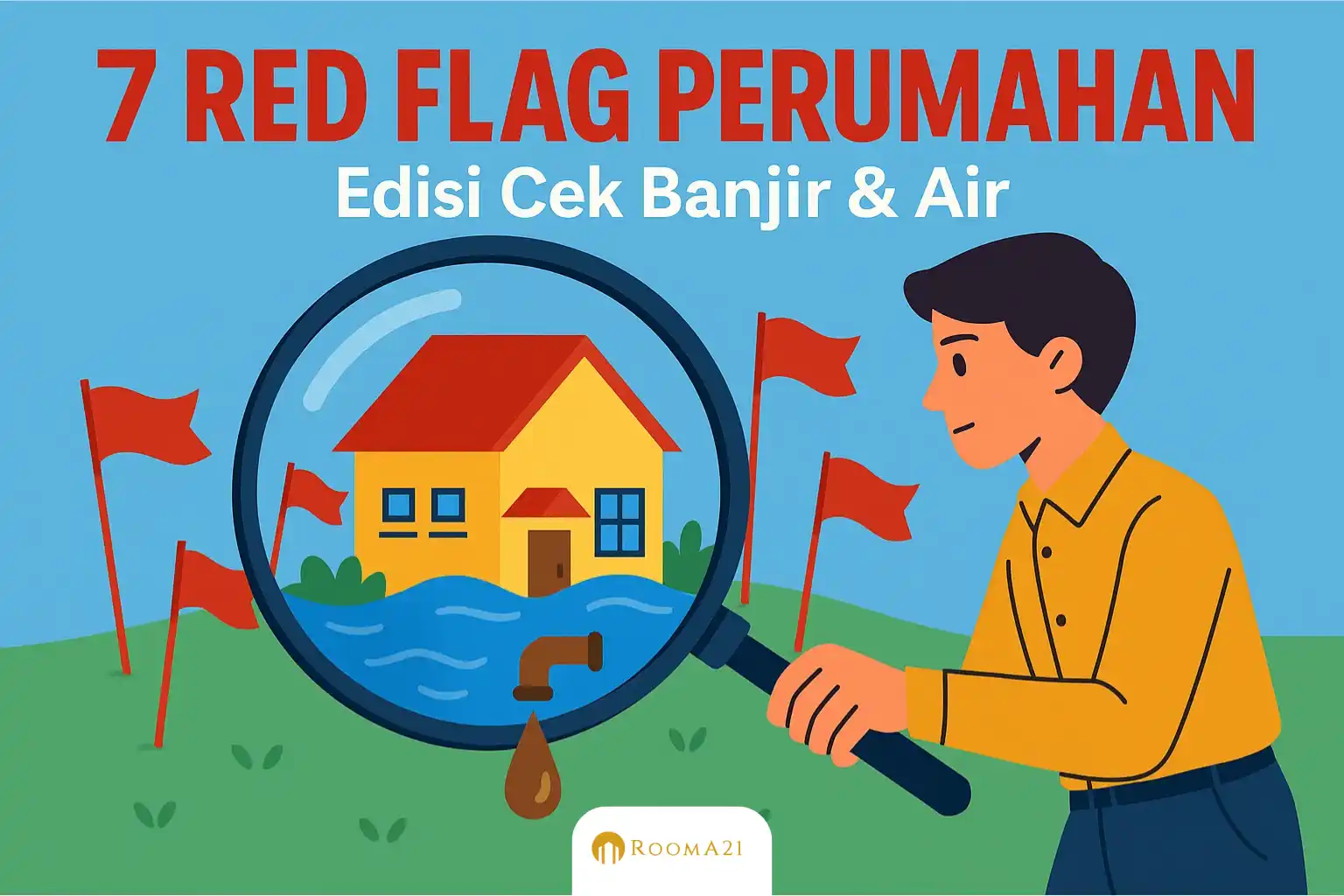 7 Ciri Lingkungan Perumahan Rawan Banjir , Wajib dihindari