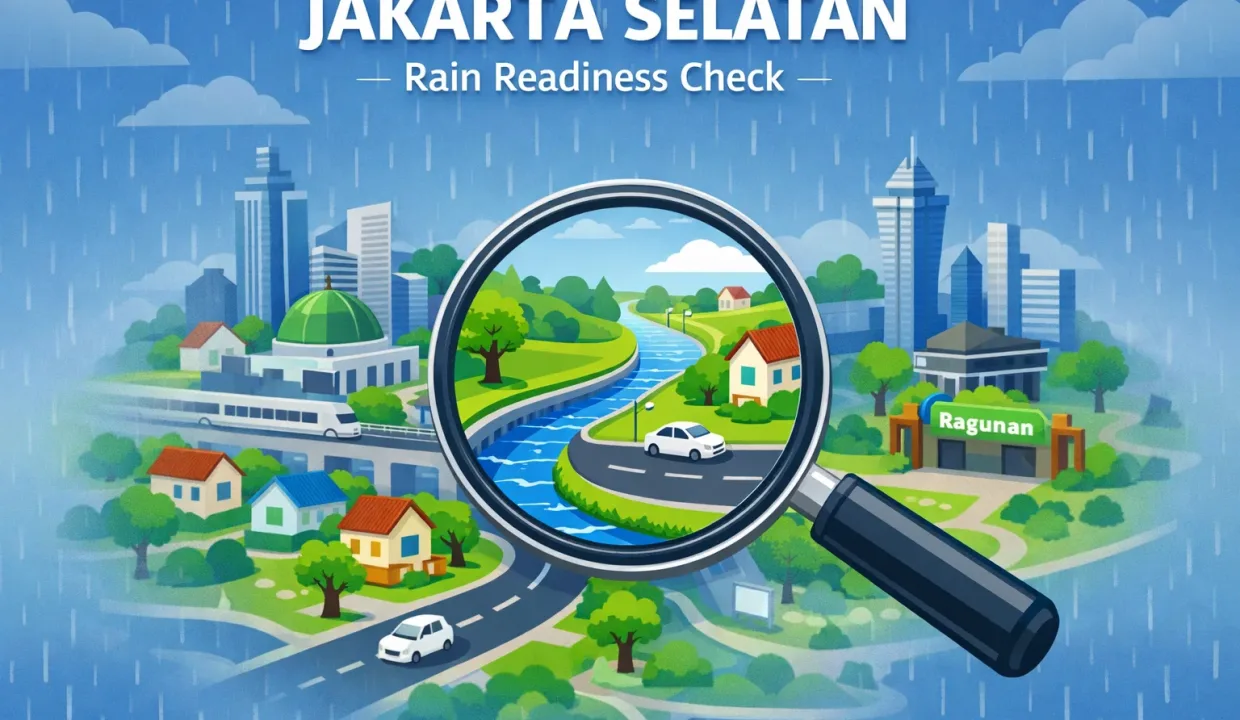 Musim Hujan Seberapa Siap Jakarta Selatan Hadapi Banjir (4)