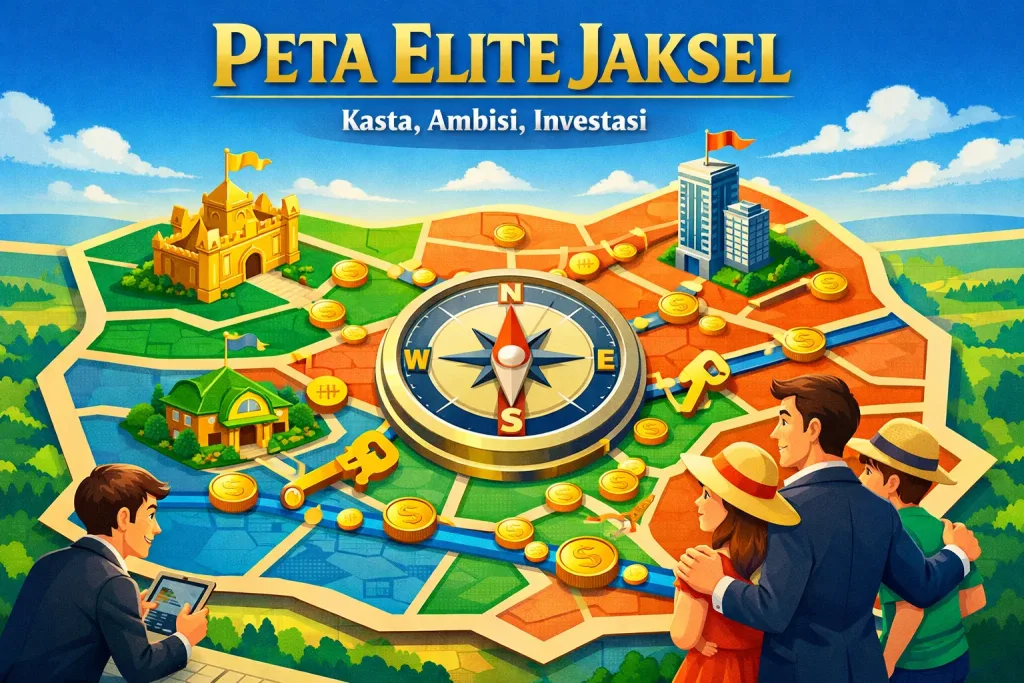 Peta Perumahan Elite Jakarta Selatan • Kasta & Investasi (2)