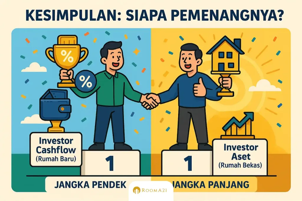 Bingung pilih rumah baru atau bekas? Simak perbandingan biaya renovasi, indent, dan legalitas untuk cari yang paling menguntungkan.