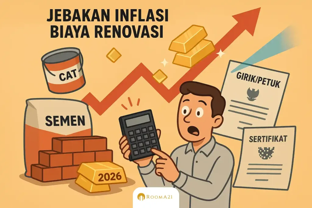 Bingung pilih rumah baru atau bekas? Simak perbandingan biaya renovasi, indent, dan legalitas untuk cari yang paling menguntungkan.