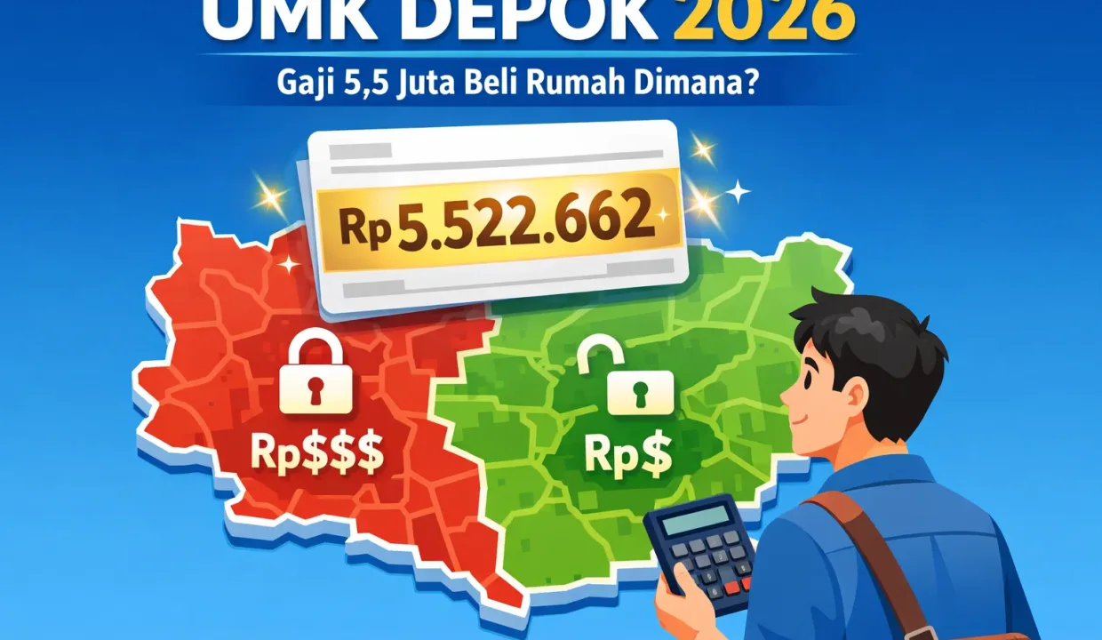 UMK Depok 2026 Rp 5,5 Juta Gaji Naik, Terusir ke Citayam (6)