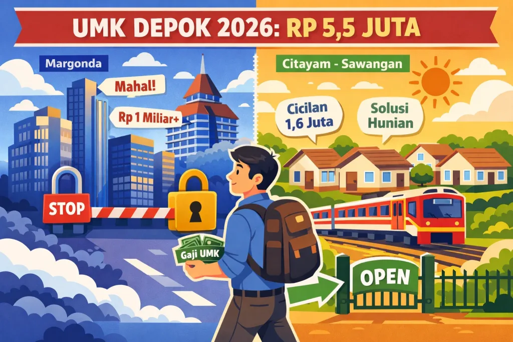 Bedah Tuntas UMK Depok 2026: Di Balik Angka Rp 5,5 Juta