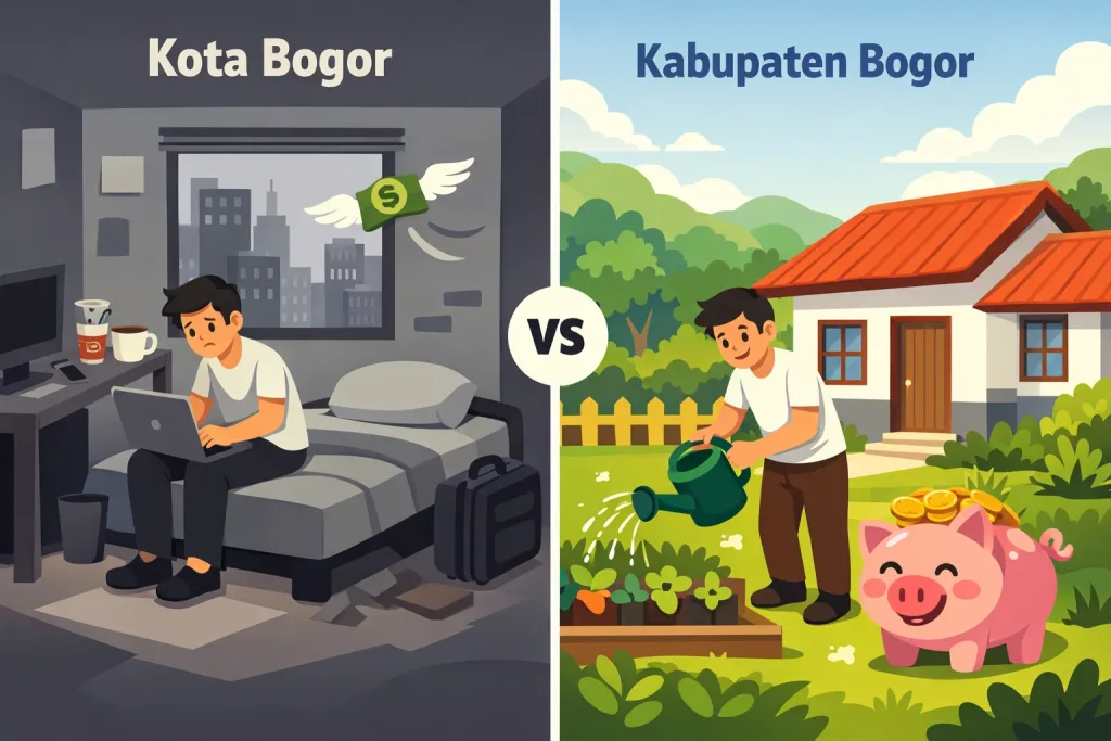 UMK Kota Bogor 2026 Vs Kabupaten, Ini Peta Rumah Subsidi! (3)