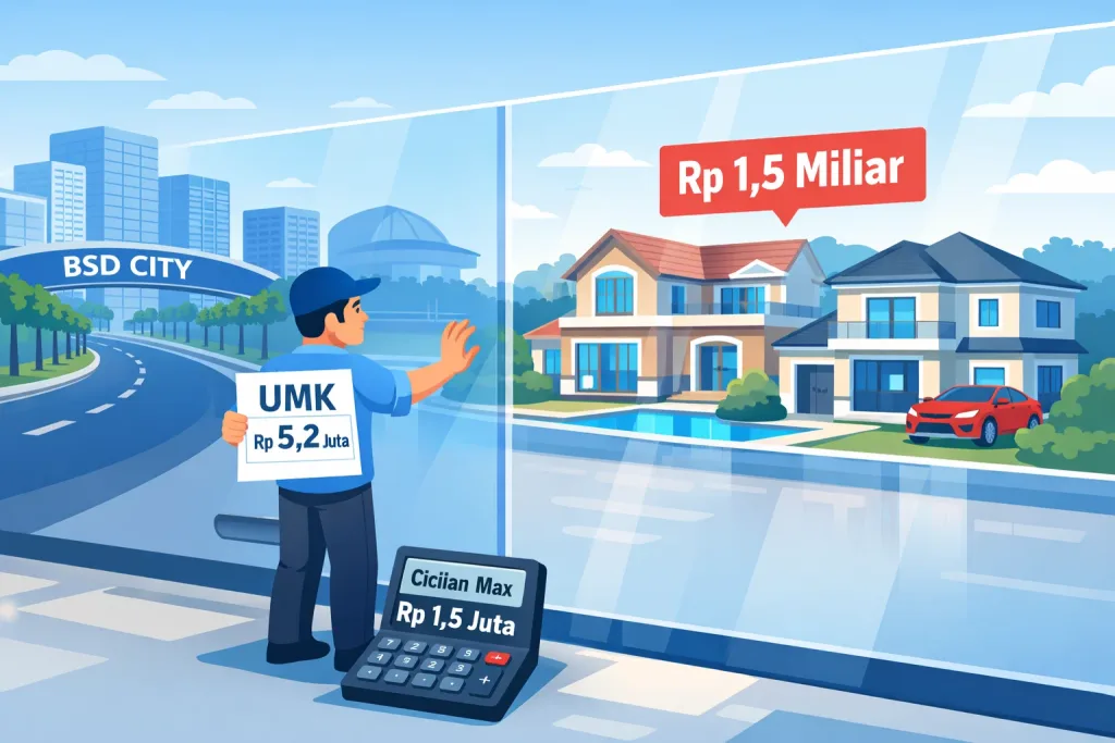 UMK Tangerang 2026 Tangsel Kalah Tinggi, Rumah BSD Pupus (2)