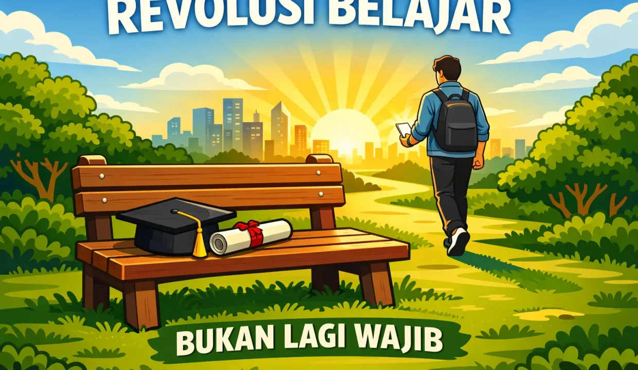 Gen Z Tinggalkan Kuliah Fenomena Digital University & AI