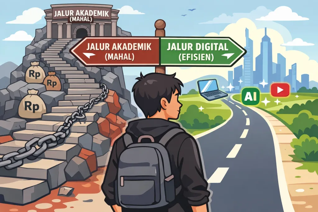 Gen Z Tinggalkan Kuliah Fenomena Digital University & AI