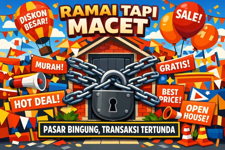 Kenapa Pasar Properti Indonesia Terasa Ramai Tapi Sepi Transaksi (2) Rooma21.com Rooma21.com Kenapa Pasar Properti Indonesia Terasa Ramai Tapi Sepi Transaksi Rooma21com Rooma21com