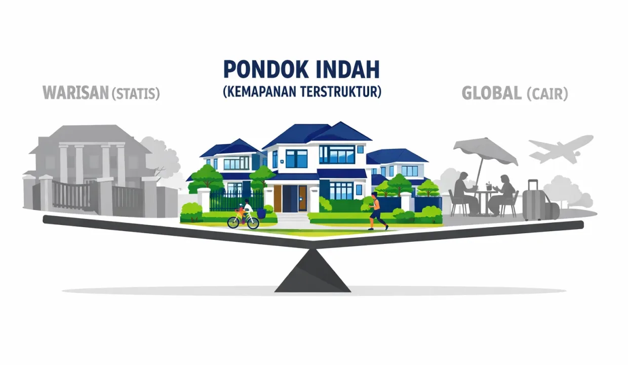 Pondok Indah Simbol Kemapanan Modern Jakarta Selatan