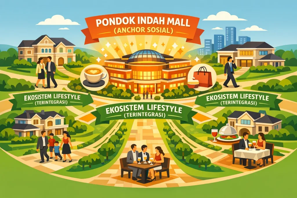 Pondok Indah Simbol Kemapanan Modern Jakarta Selatan