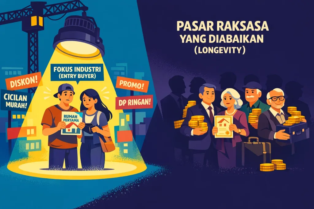 Properti 2030 Pasar Tidak Bergerak karena Generasi, Tapi karena Siklus Hidup (2)