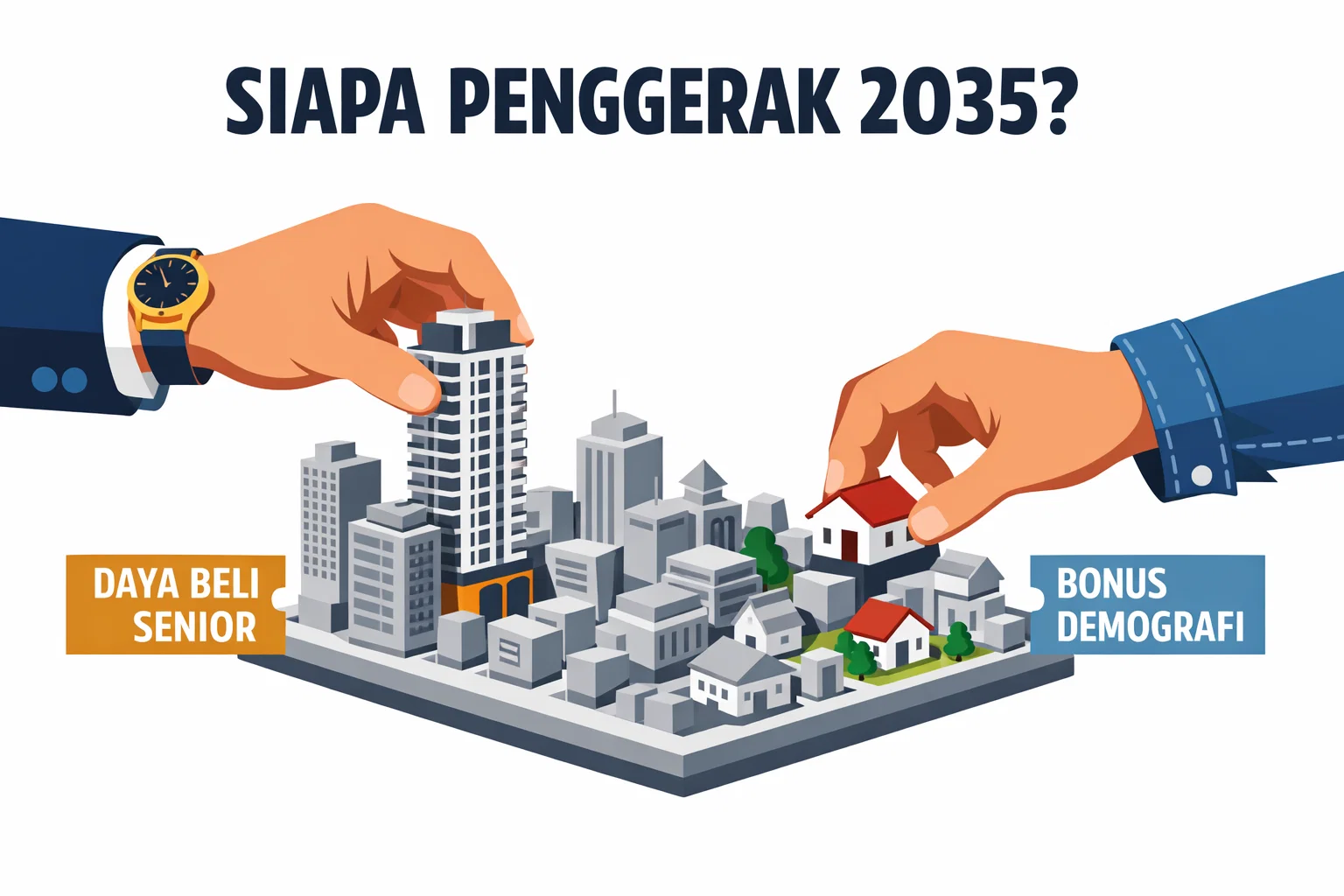 Silver Economy dan Generasi Muda: Siapa Menggerakkan  Pasar Properti Indonesia 2035 ?