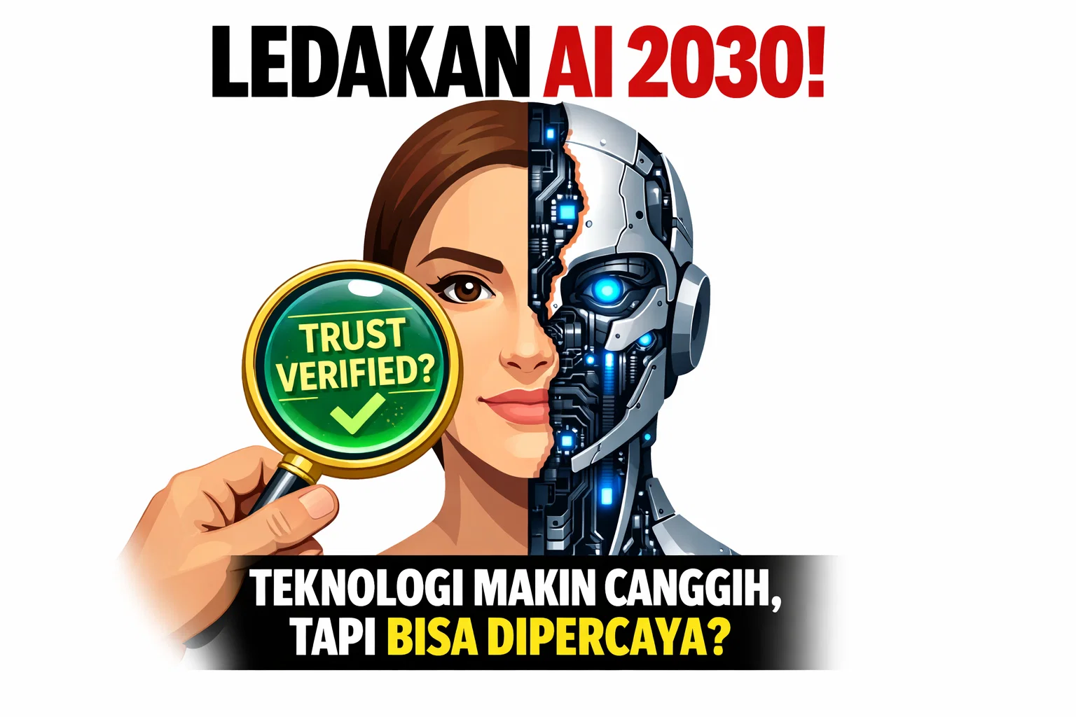 AI 2030: Ketika Ledakan Teknologi Bertemu Krisis Kepercayaan