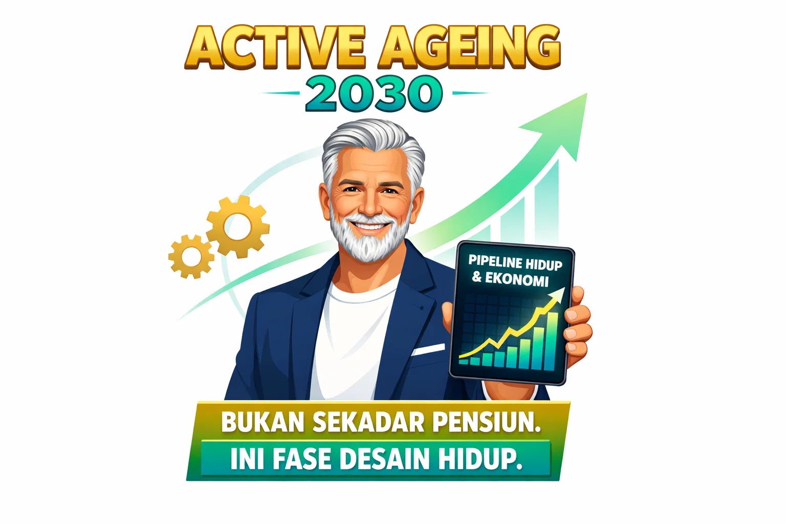 Active Ageing: Ketika Pensiun Tidak Lagi Berarti Berhenti
